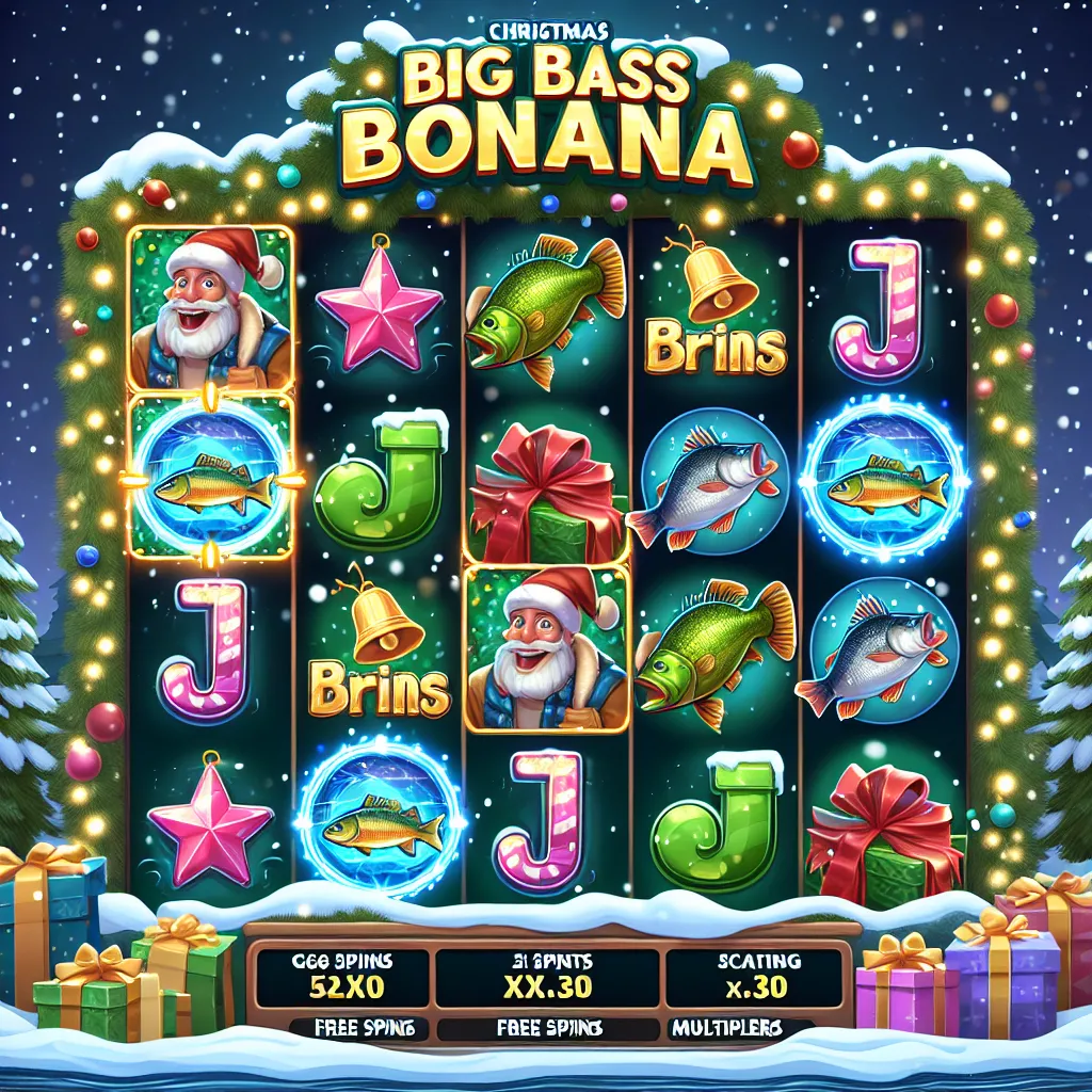 Обзор слота Christmas Big Bass Bonanza